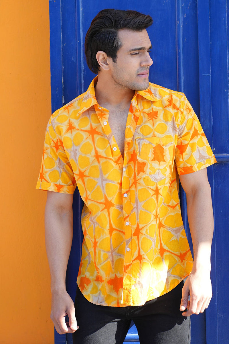 mens tie dye golf shirts